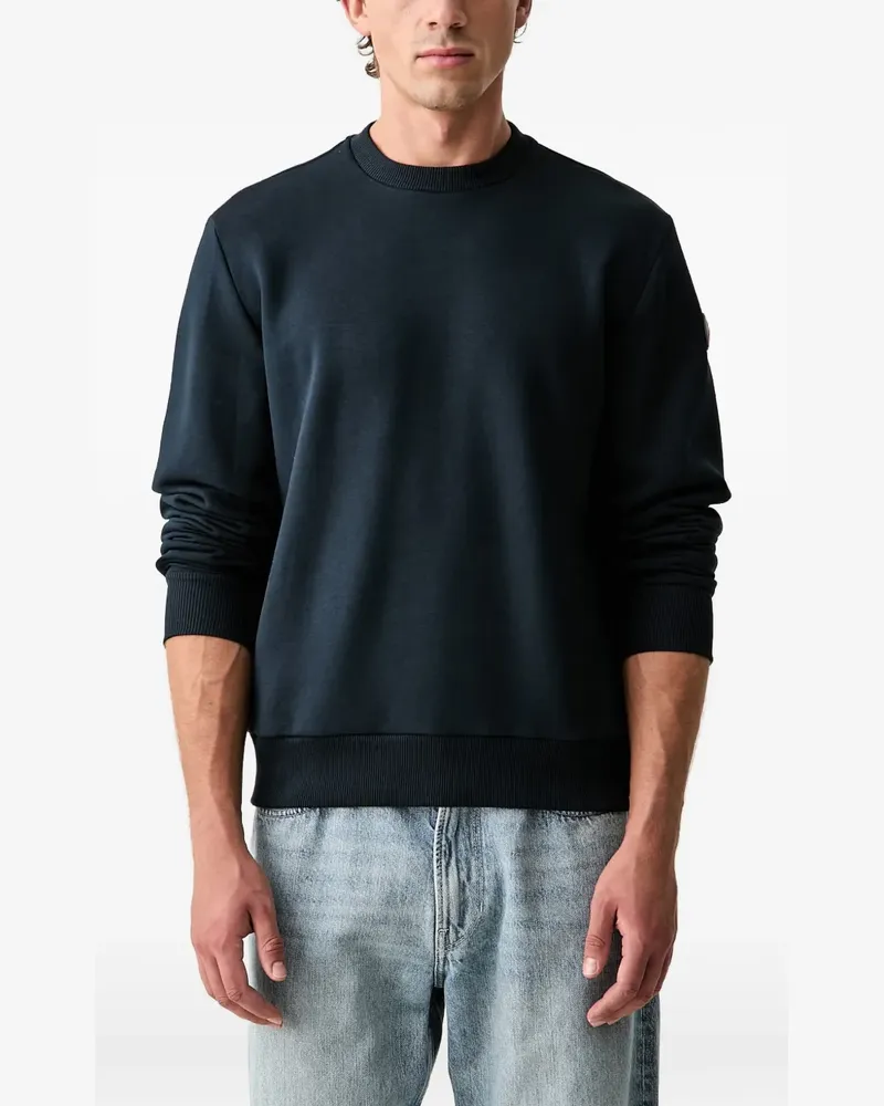 Colmar Sweatshirt mit Logo-Patch - Blau Blau