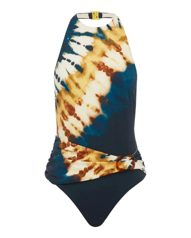 ALEMAIS Martine tie-dye swimsuit - Blau Blau