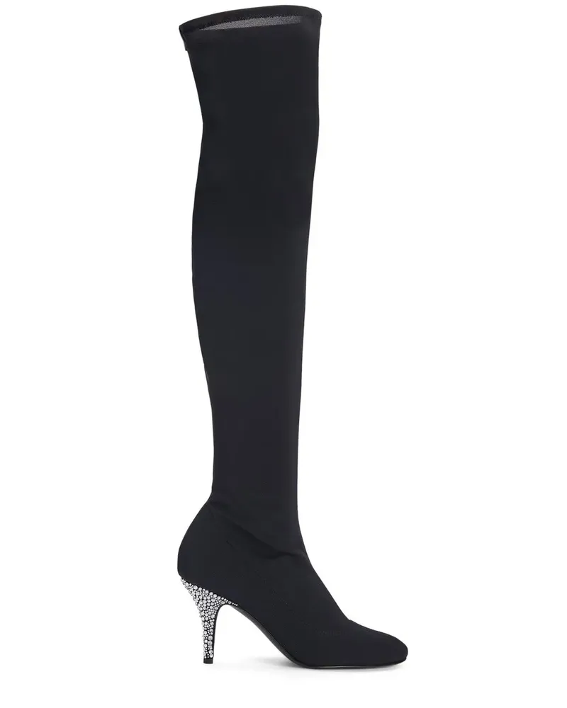 Giuseppe Zanotti Calixtee Cuissarde Stiefel 85mm - Schwarz Schwarz