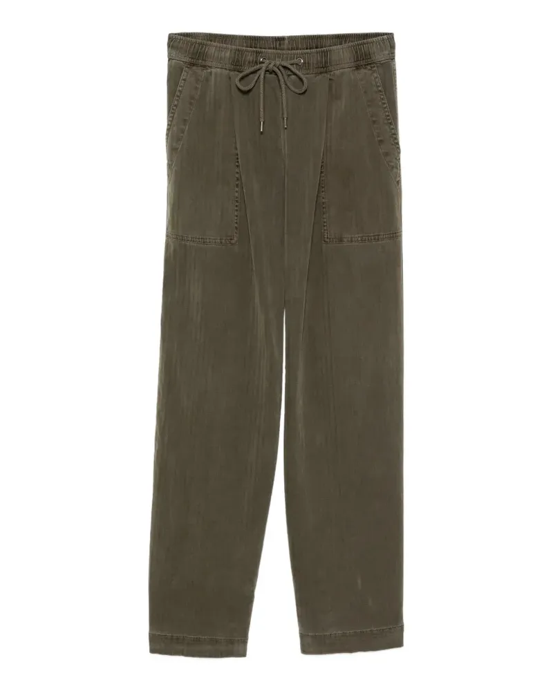 James Perse herringbone trousers - Grün Grün