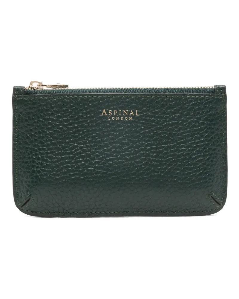 Aspinal of London pebble card coin holder - Grün Grün