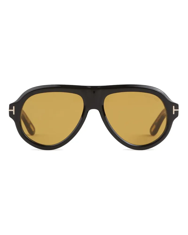 Tom Ford pilot-frame sunglasses - Schwarz Schwarz
