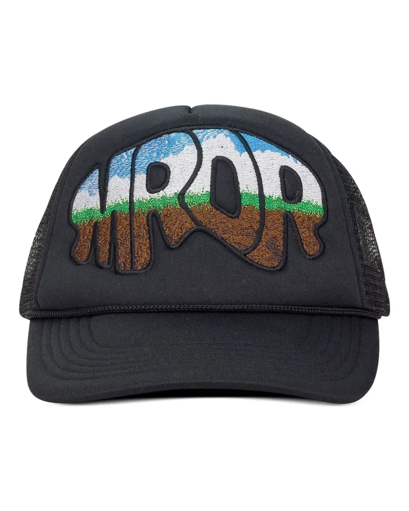 WHO DECIDES WAR Baseballkappe mit Stickerei - Schwarz Schwarz