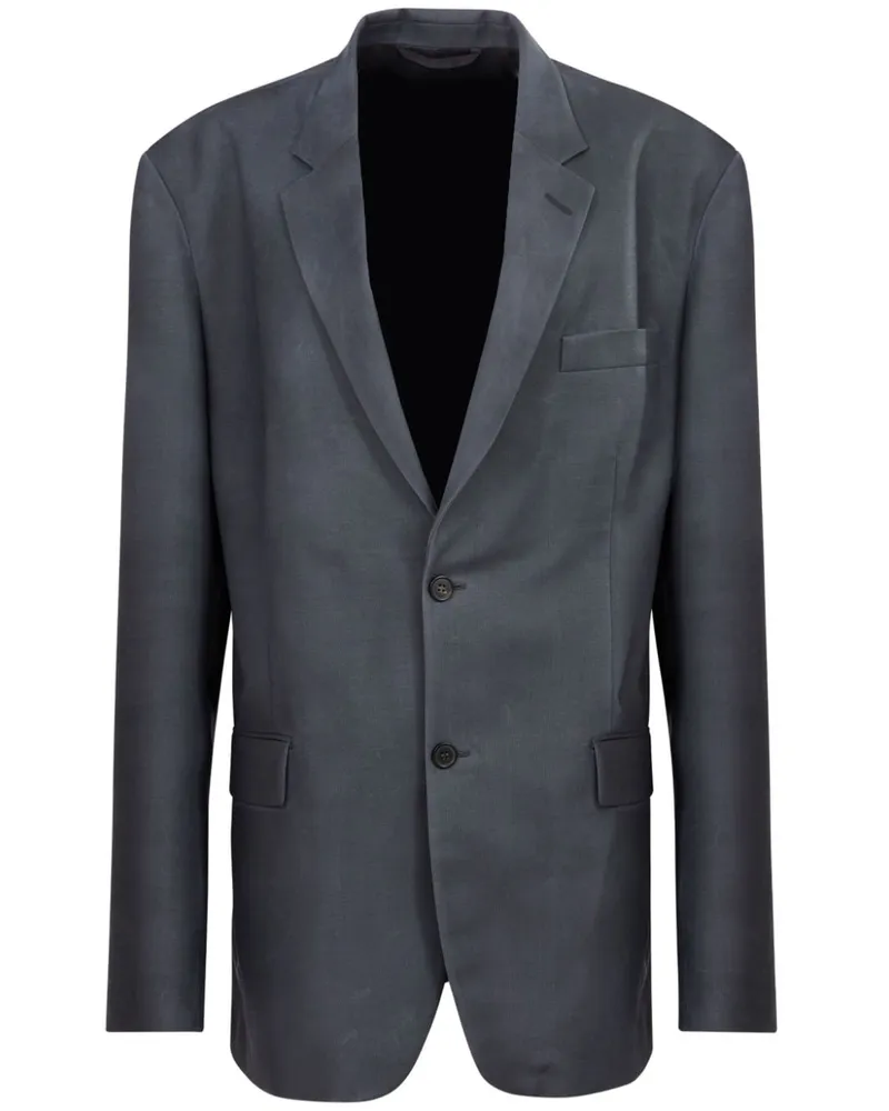 Maison Margiela Sakko mit Ziernähten - Grau Grau