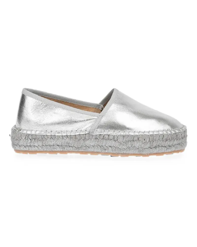 Moschino round-toe espadrilles - Grau Grau