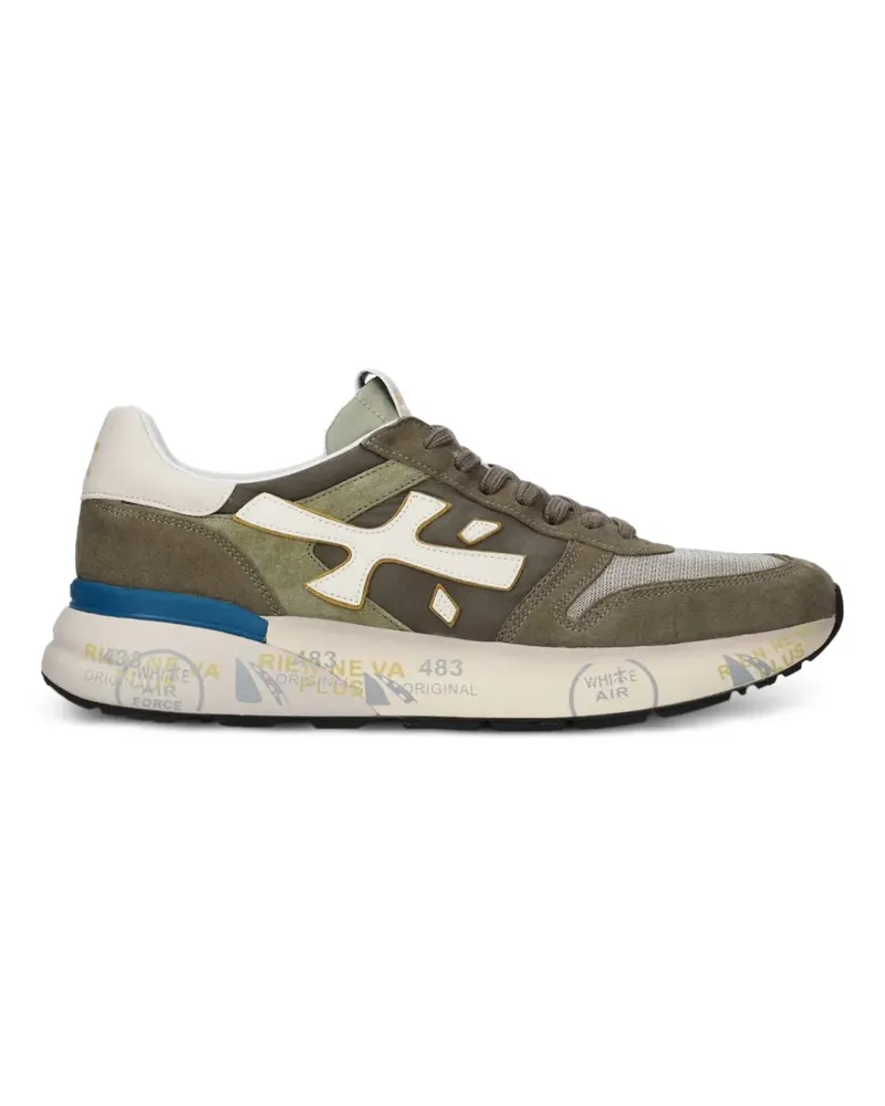 Premiata Mick panelled sneakers - Grün Grün