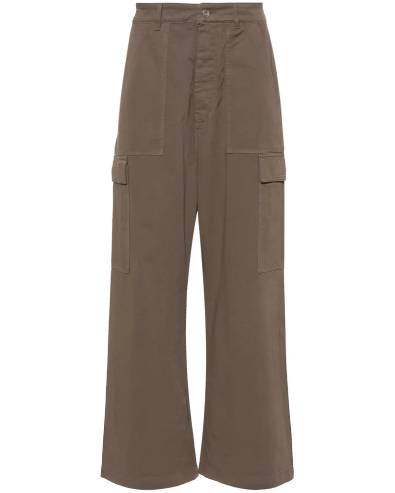 DRKSHDW by Rick Owens Halbhohe Cargohose - Braun Braun
