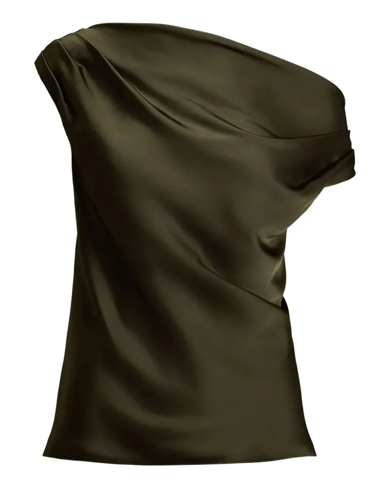 Ralph Lauren draped top - Grün Grün