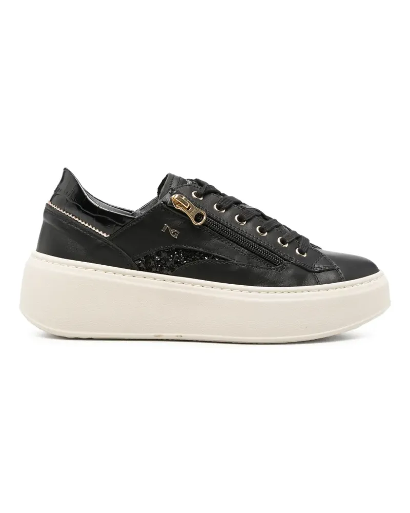 Nero Gardini Sneakers mit Glitter - Schwarz Schwarz
