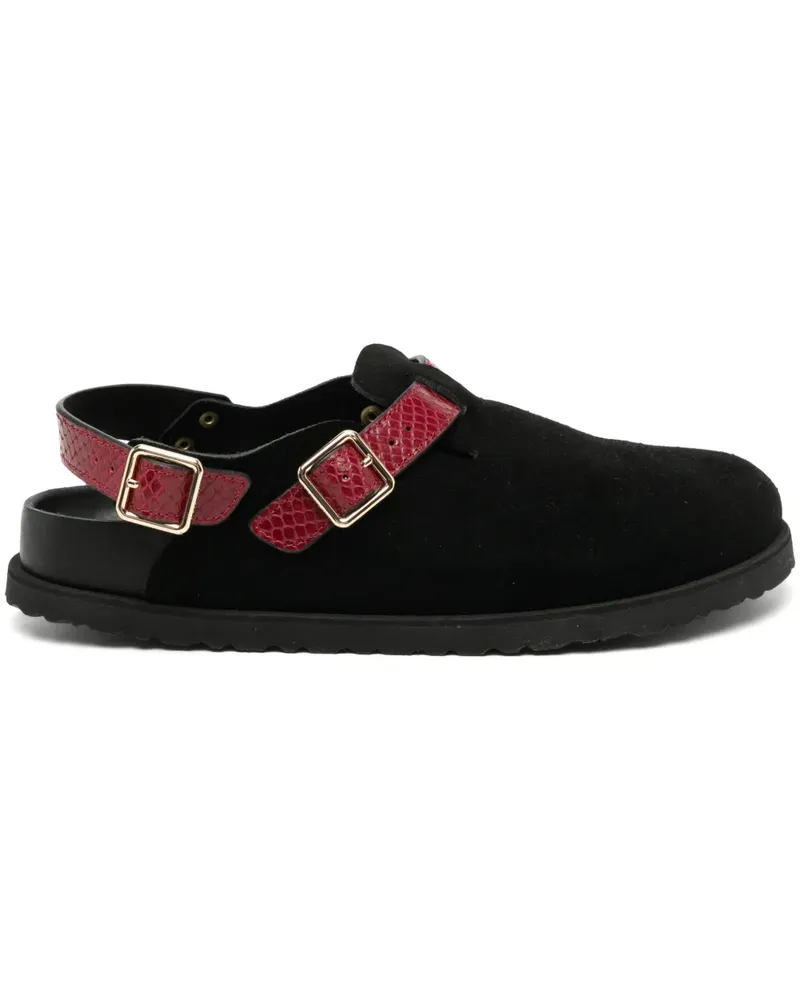 Birkenstock Tokio Cazador Mules - Schwarz Schwarz