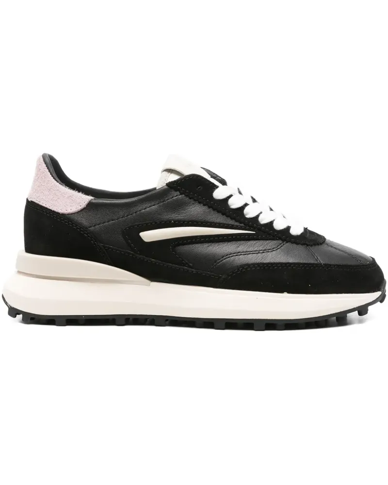 D.A.T.E. Sneakers aus Wildleder - Schwarz Schwarz