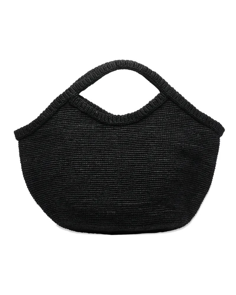 IBELIV Pure magnetic-closure tote bag - Schwarz Schwarz