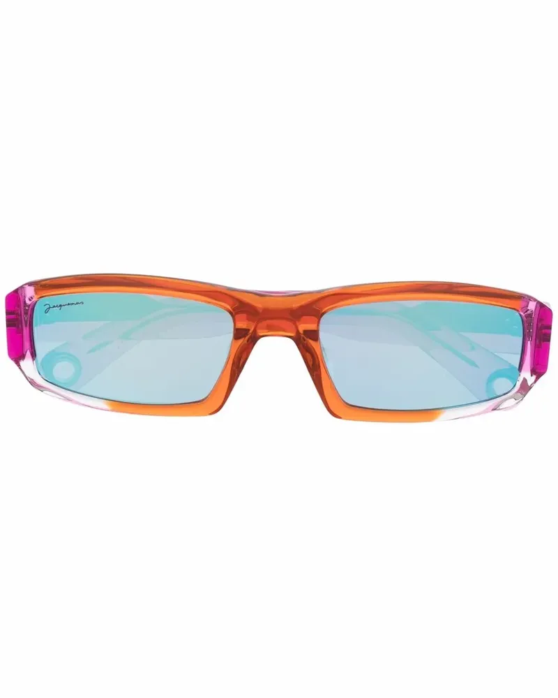 Jacquemus Les lunettes Altù Sonnenbrille - Orange Orange