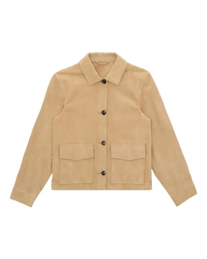 Fortela Maelle suede jacket - Nude Nude