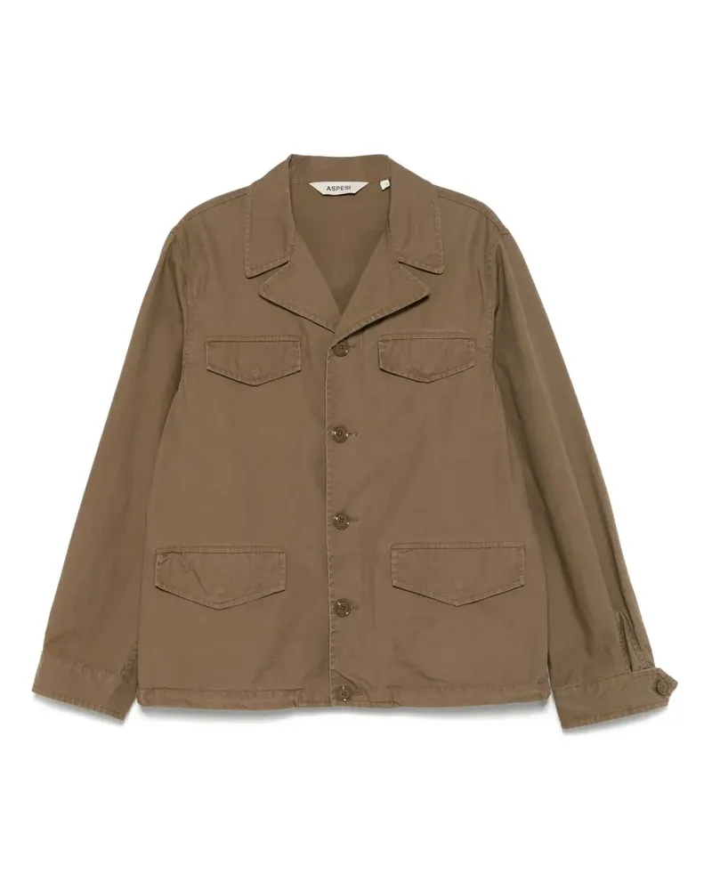 ASPESI Mash Hemdjacke - Braun Braun