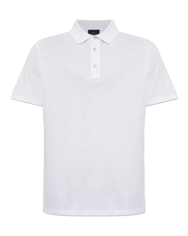 Paul & Shark X-Soft Interlock short-sleeve polo shirt - Weiß Weiß