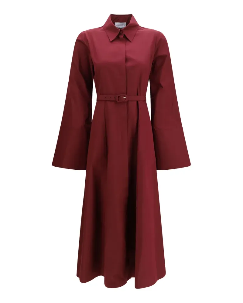 Gabriela Hearst Carmina belted midi dress - Rot Rot