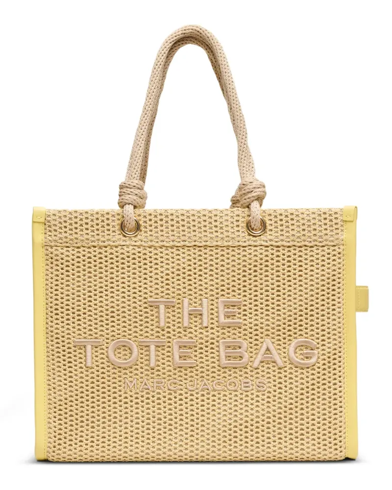 Marc Jacobs large The Tote Bag woven-rope tote bag - Nude Nude