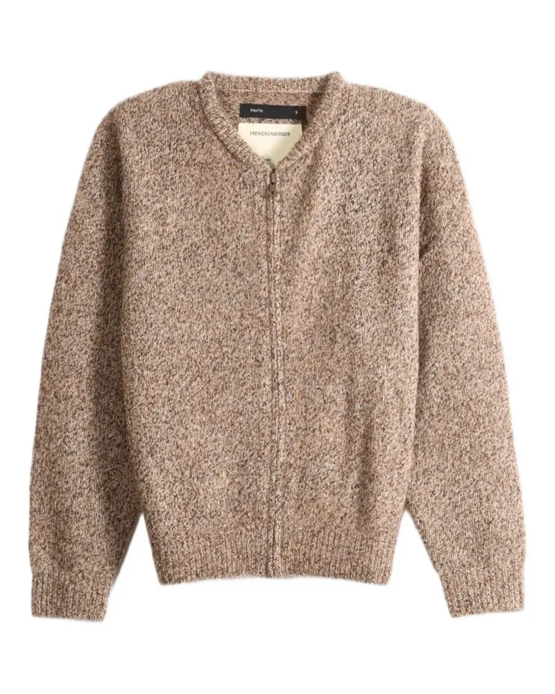 Frenckenberger zip-up sweater - Braun Braun