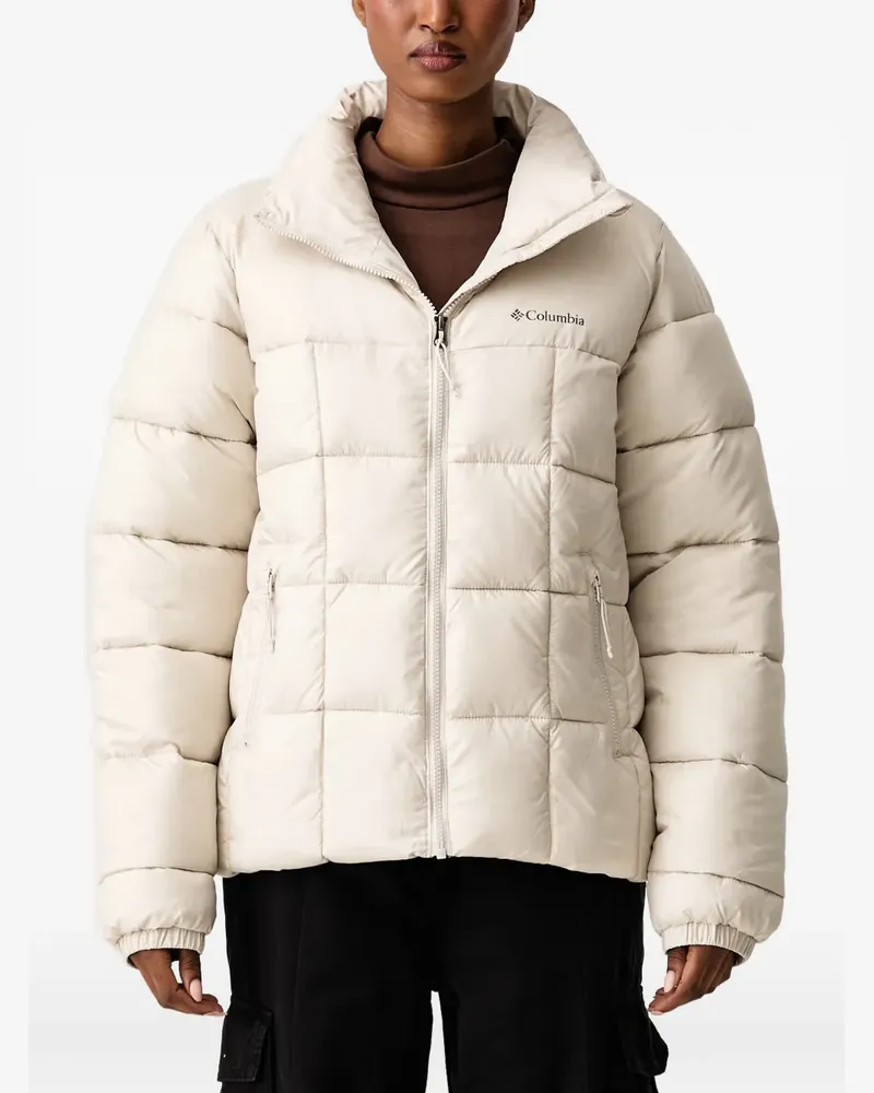 Columbia Sportswear Company quilted high-neck jacket - Nude Nude