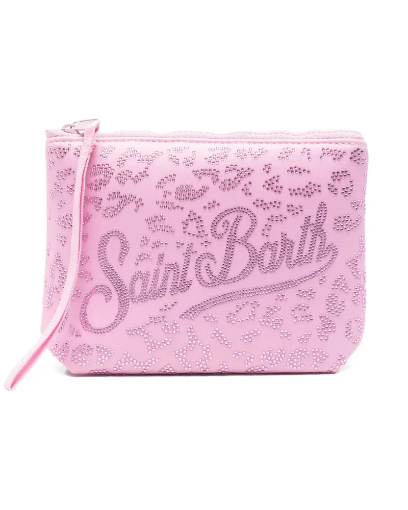 MC2 Saint Barth Aline strass-embellishment clutch bags - Rosa Rosa
