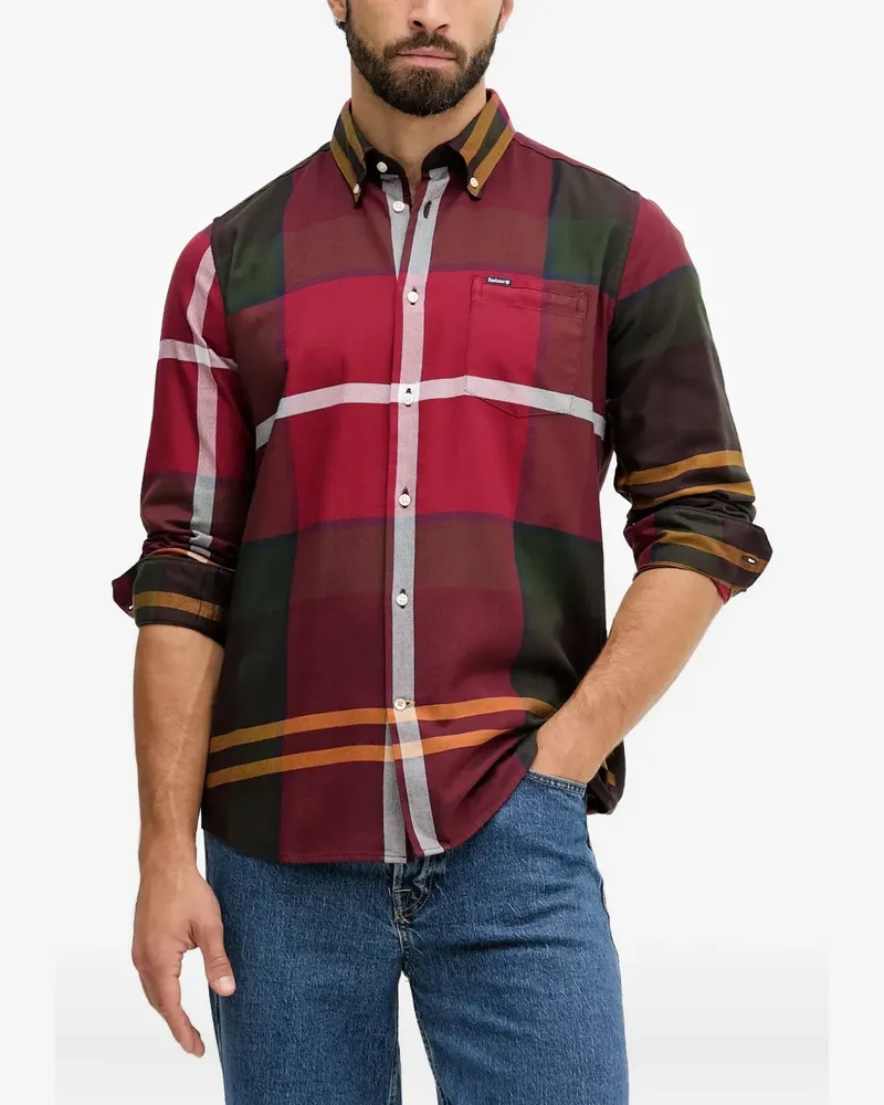 Barbour Dunoon Hemd mit Karomuster - Rot Rot
