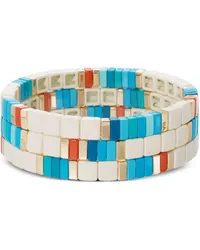 Roxanne Assoulin A Walk On The Beach Armband (Set aus drei Blau