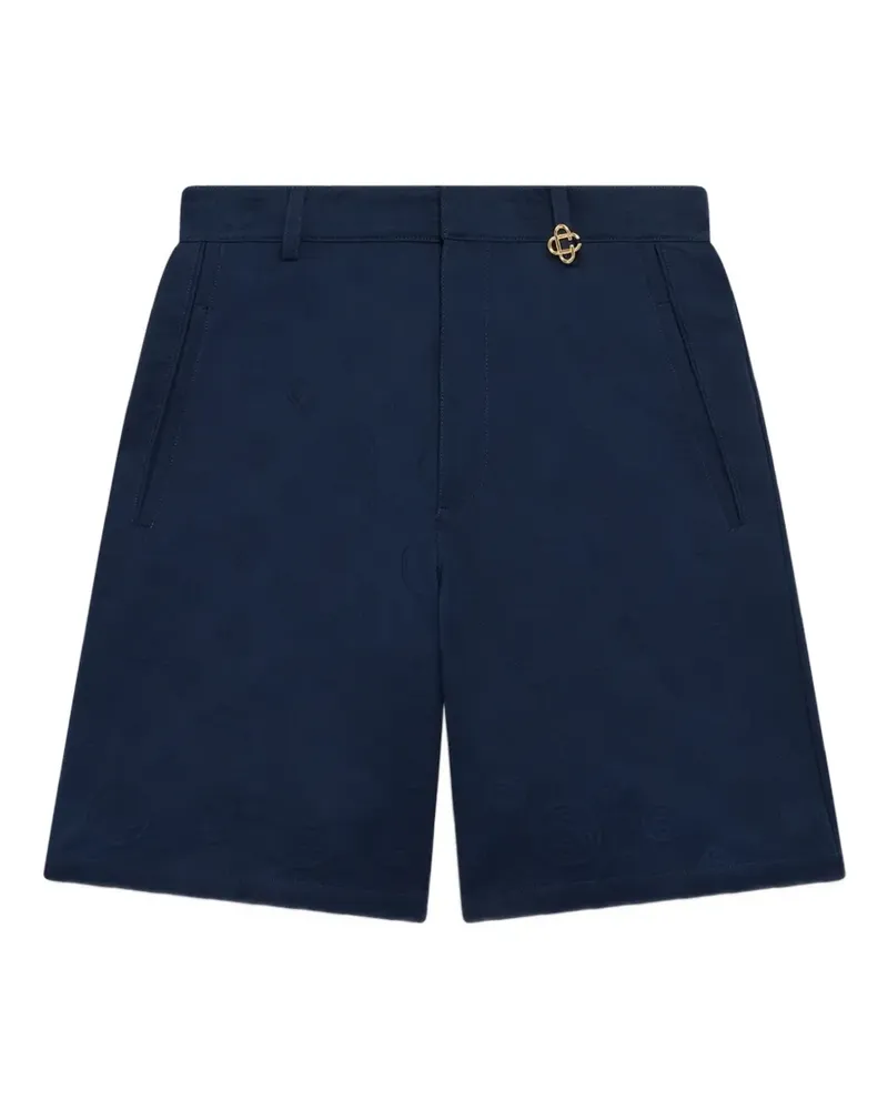 Casablanca Paris Shorts mit Musterdetail - Grau Grau