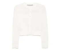 Jacke mit Kristallverzierung - Weiß