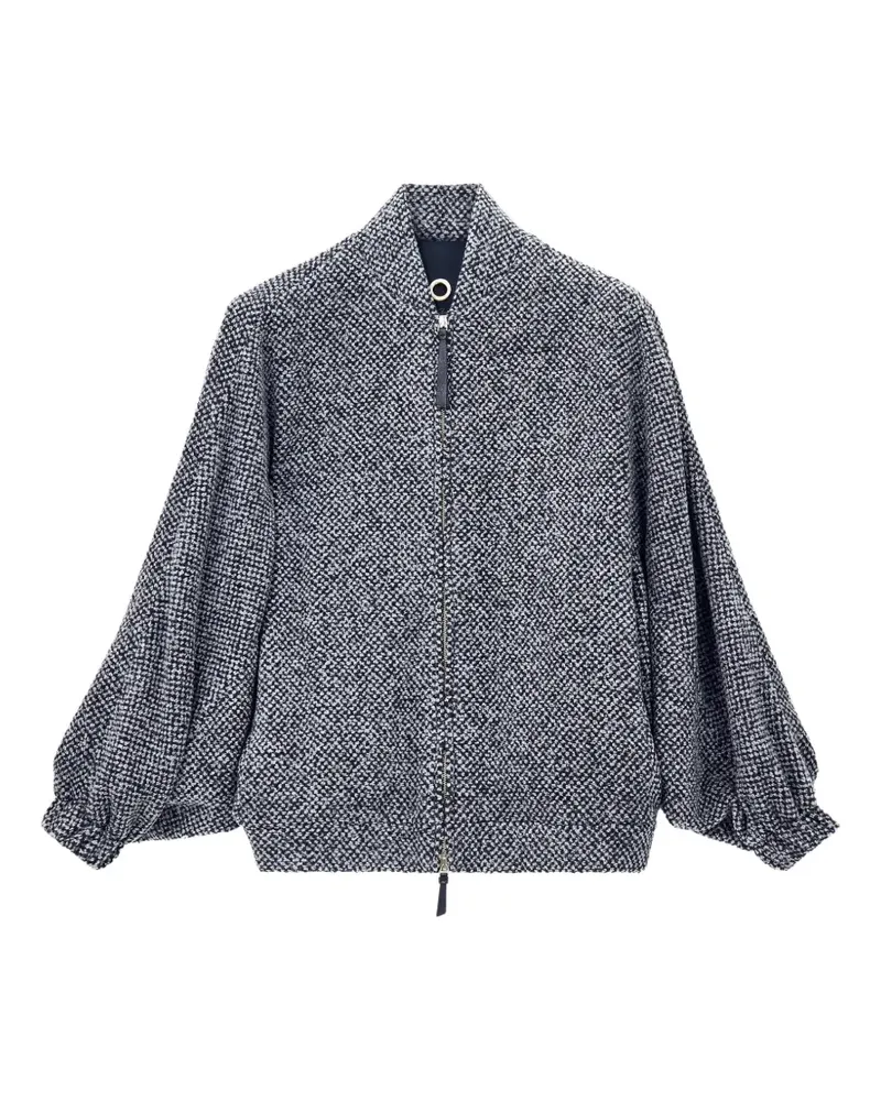 Giorgio Armani Jacke mit Reißverschluss - Schwarz Schwarz