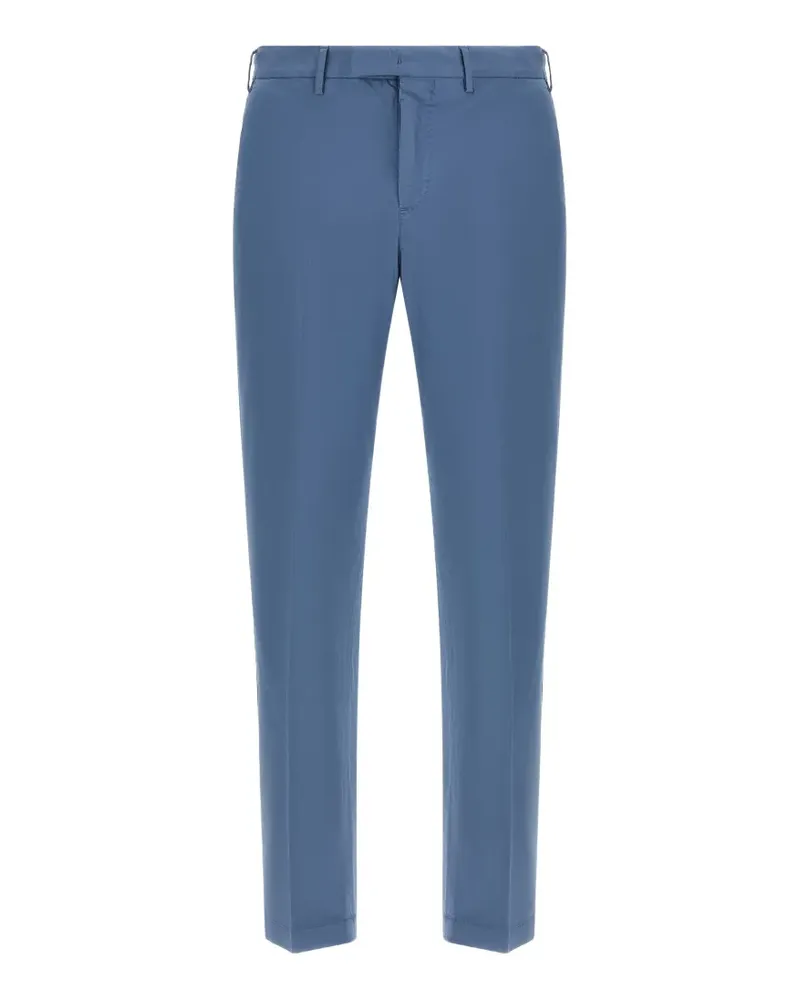 PT TORINO Master zip fastening tailored trousers - Blau Blau