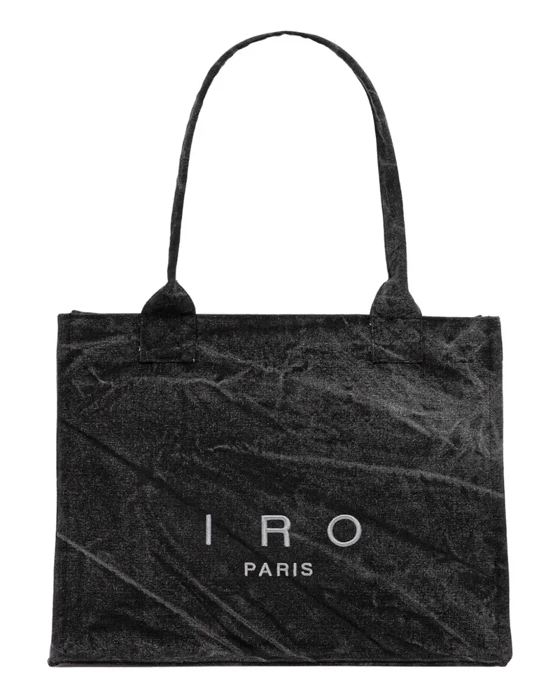 IRO logo tote bag - Schwarz Schwarz