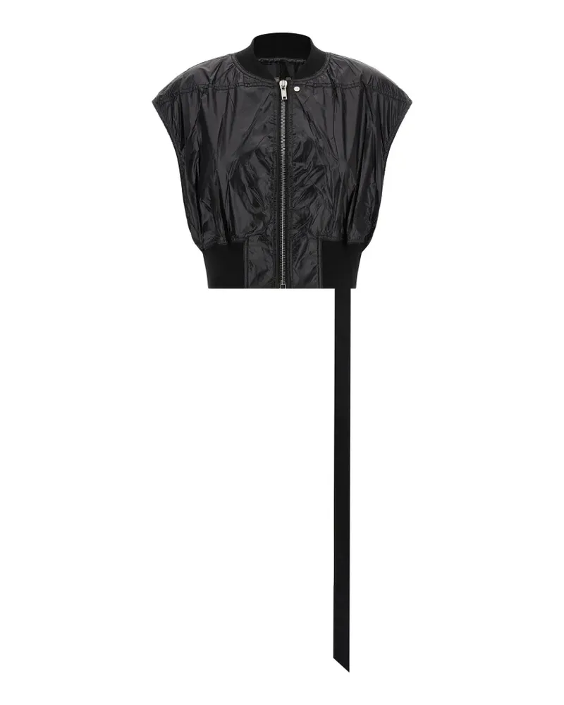 DRKSHDW by Rick Owens Tatlin Bomber cropped vest - Schwarz Schwarz