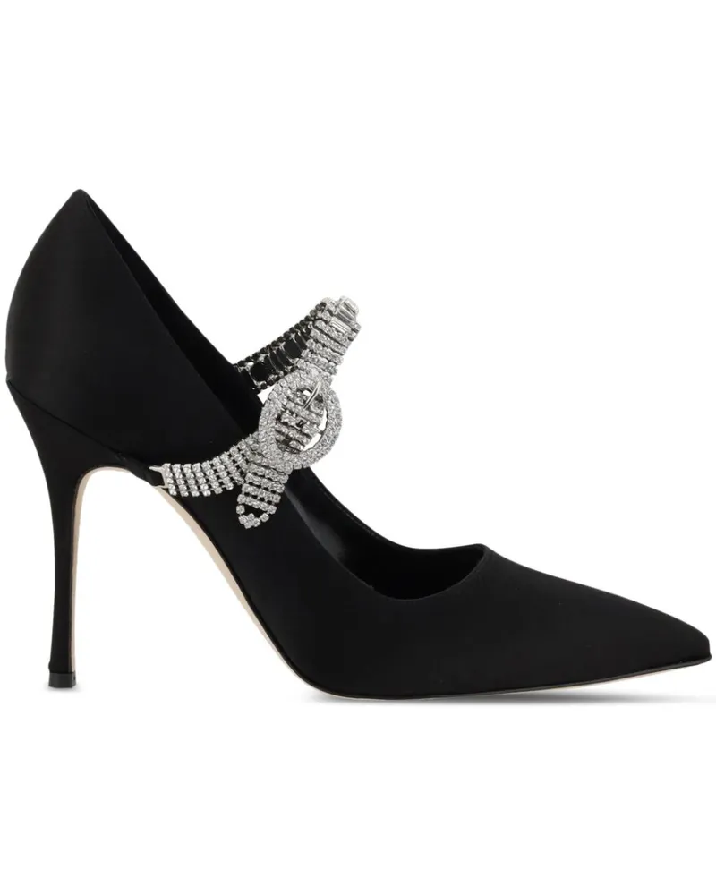 Manolo Blahnik Verzierte Pumps - Schwarz Schwarz