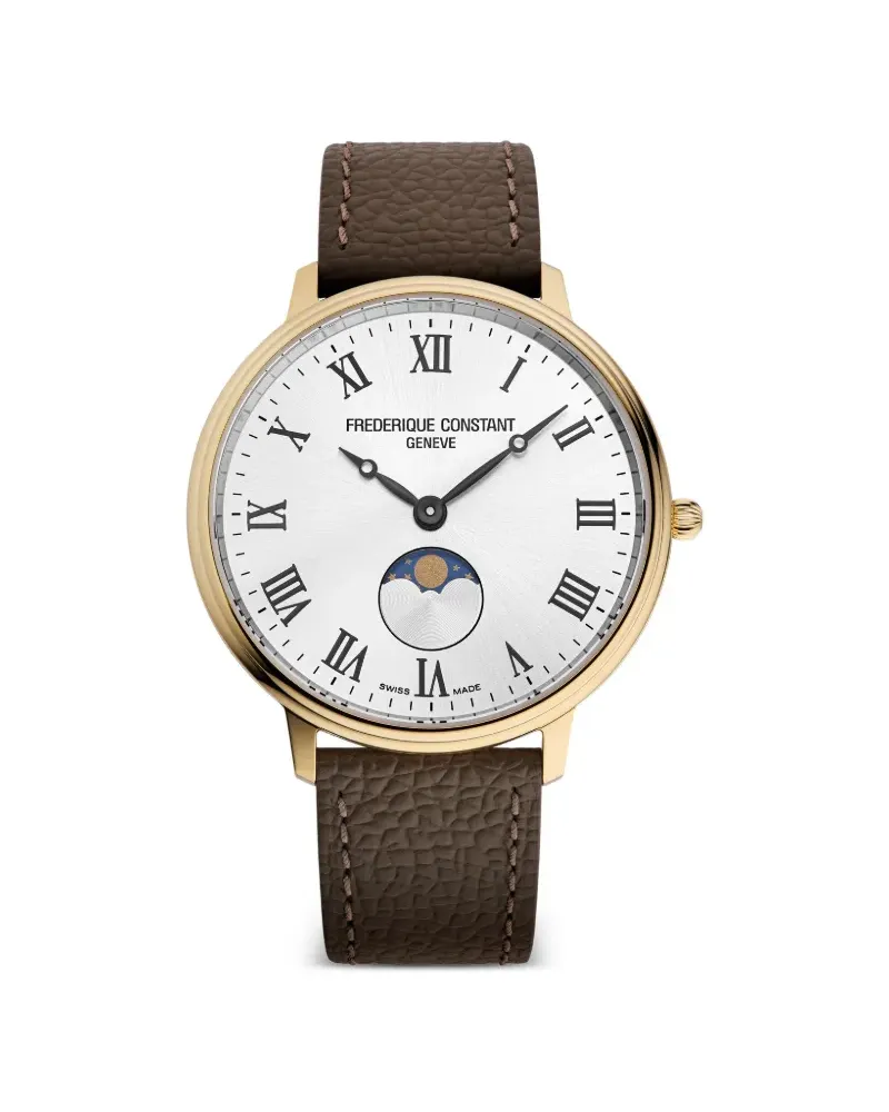 Frédérique Constant Classics Moonphase 39mm - Silber Silber
