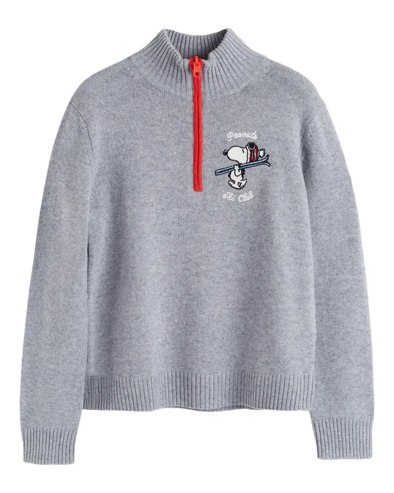 Chinti & Parker Skipullover mit Reißverschluss - Grau Grau