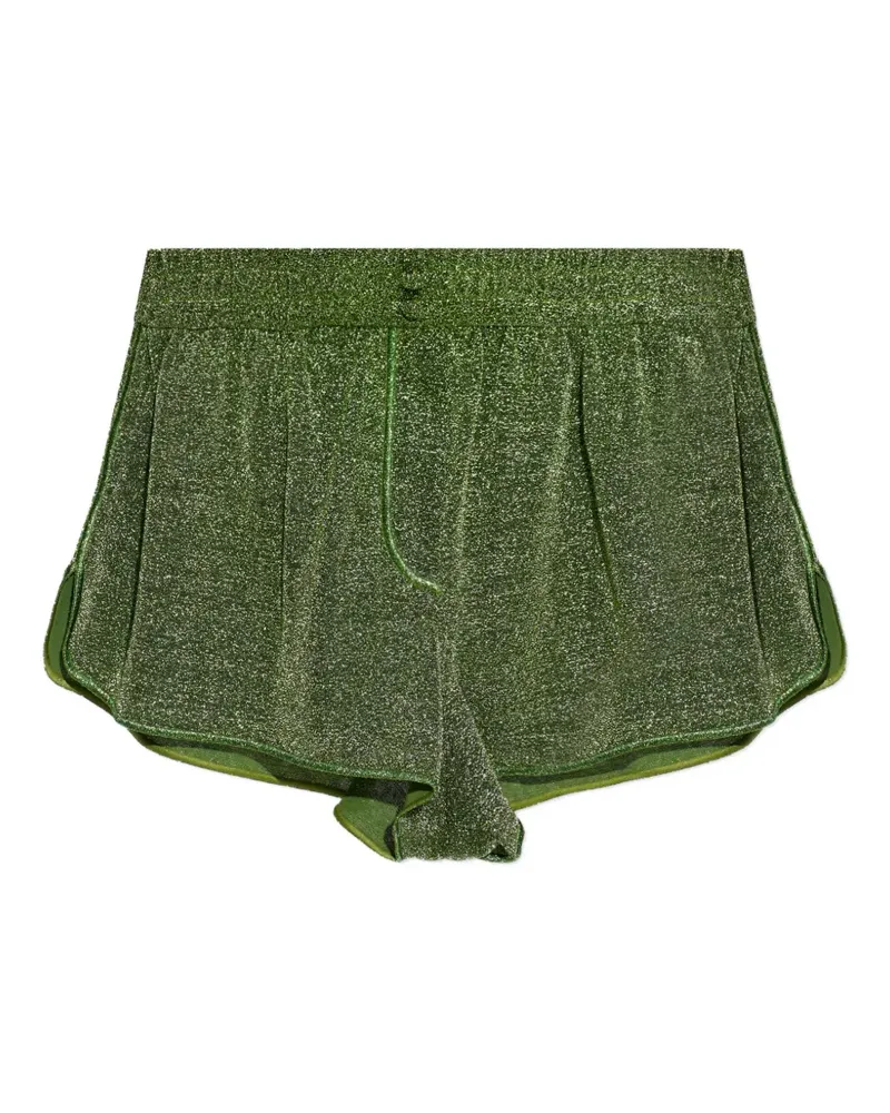 Oséree drawstring shimmer shorts - Grün Grün
