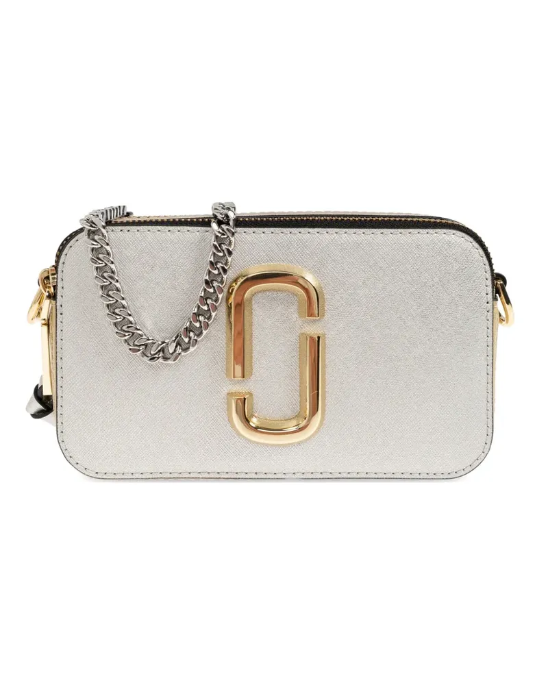 Marc Jacobs The Snapshot leather shoulder bag - Silber Silber