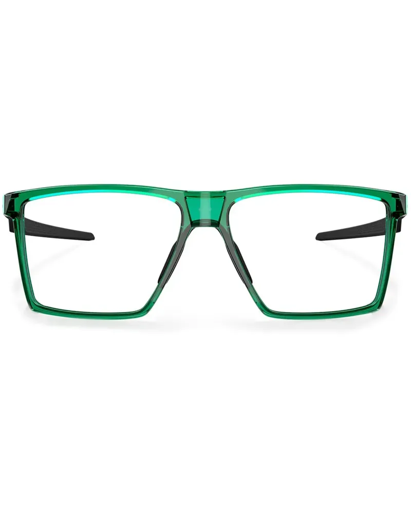 Oakley Brille mit eckigem Gestell - Grün Grün