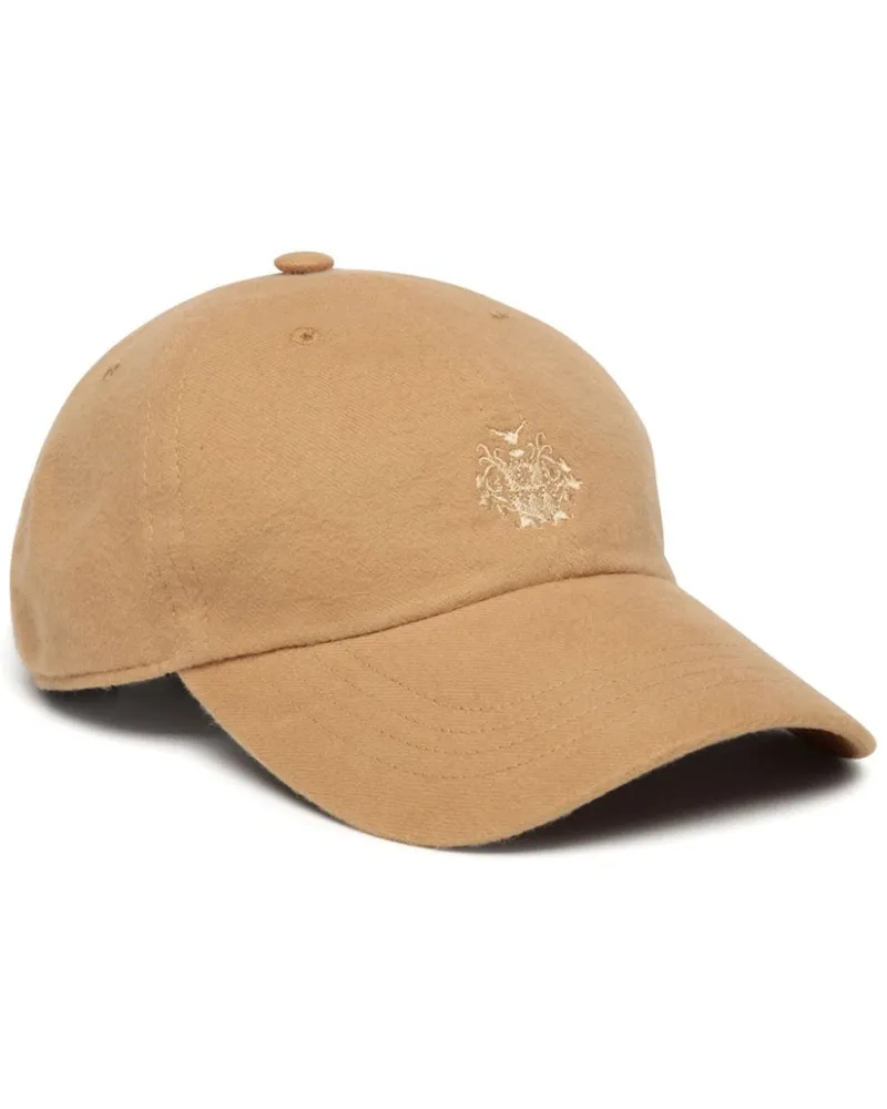 Bally Baseballkappe mit Logo-Stickerei - Nude Nude