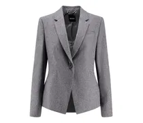 Jia9 Blazer mit Knopfleiste - Grau
