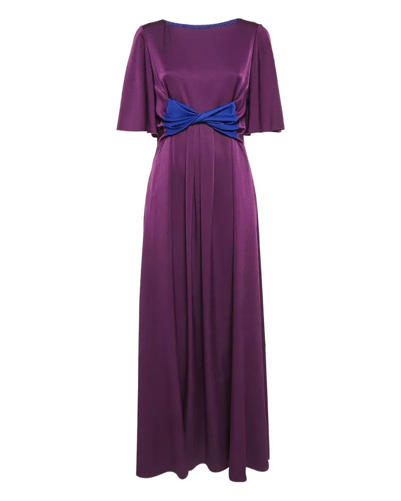 Paule Ka Maxikleid mit Schleifendetail - Violett Violett