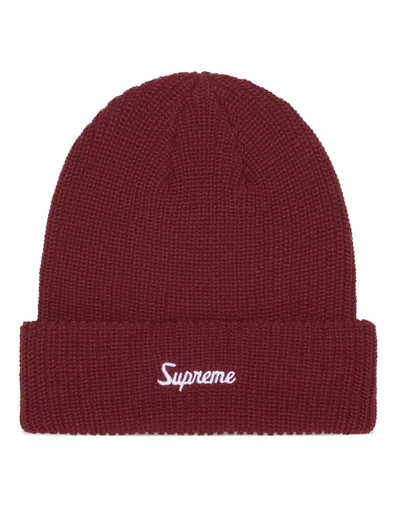 Supreme Being Loose Gauge Beanie - Rot Rot