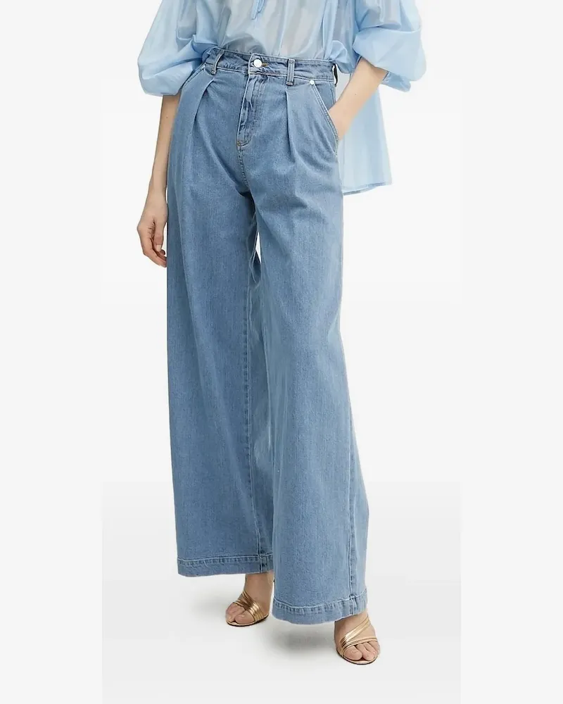 Ermanno Scervino Jeans mit Falten - Blau Blau
