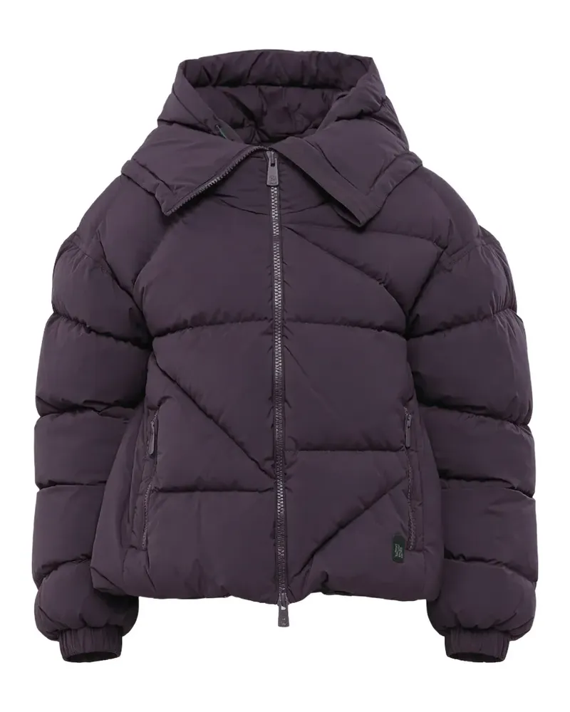 Bacon quilted hooded jacket - Violett Violett