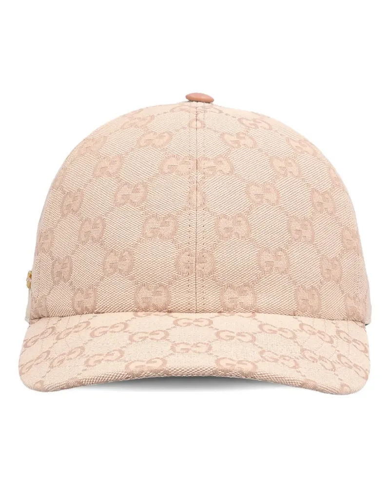 Gucci Baseballkappe aus GG-Canvas - Nude Nude