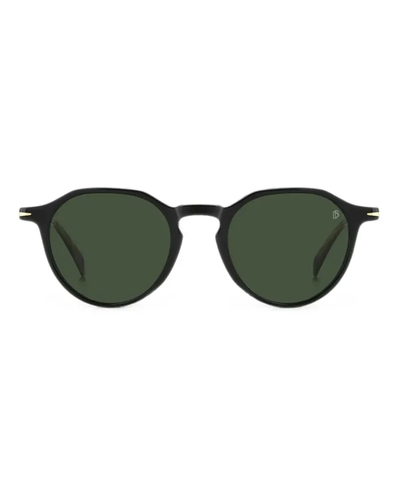EYEWEAR by DAVID BECKHAM Sonnenbrille mit geometrischem Gestell - Schwarz Schwarz