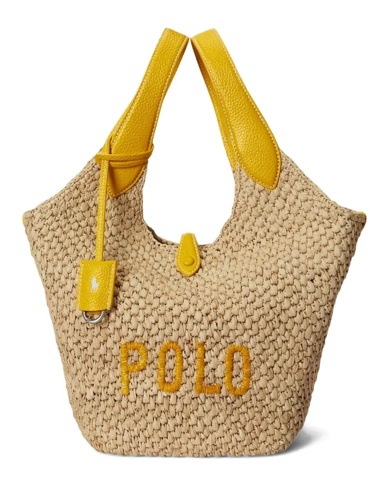 Ralph Lauren Polo Player Tote Bag - Nude Nude