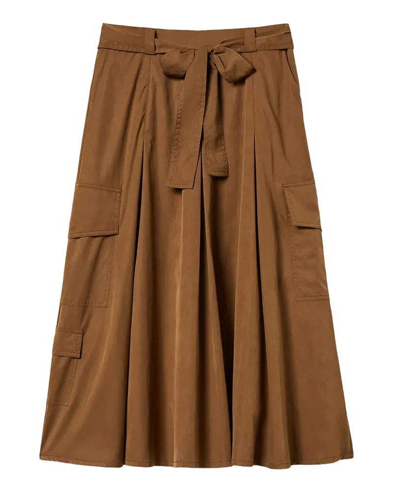 Twin-Set midi skirt with pocket - Braun Braun