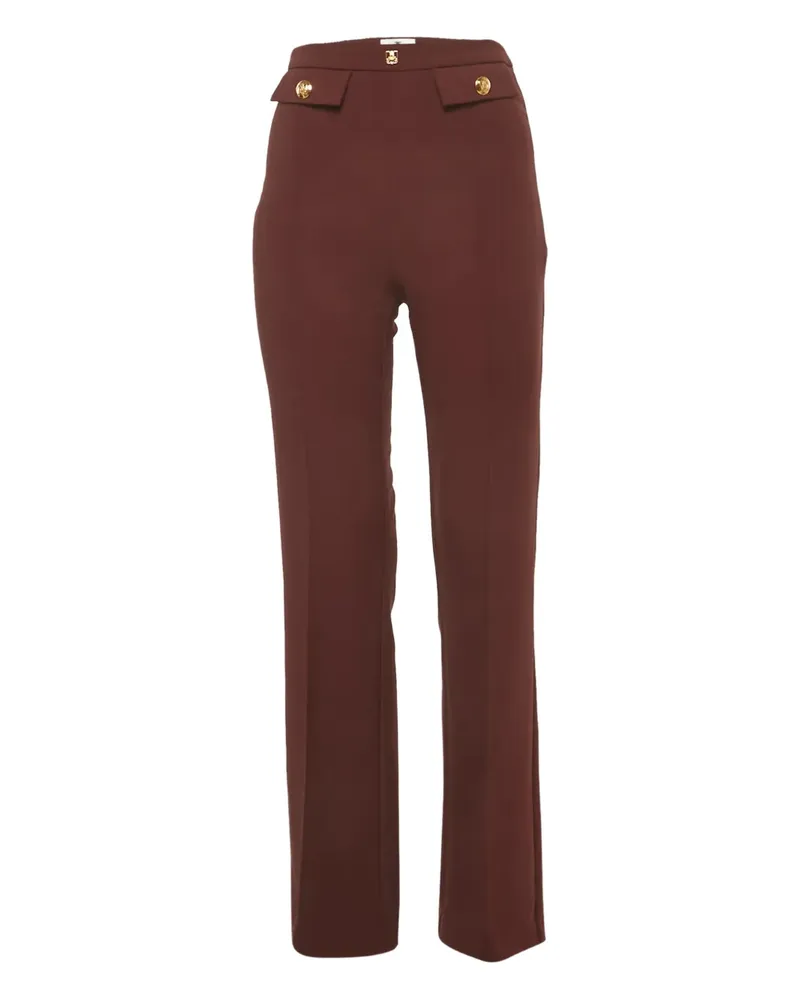 Elisabetta Franchi Hose mit Taschendetail - Rot Rot